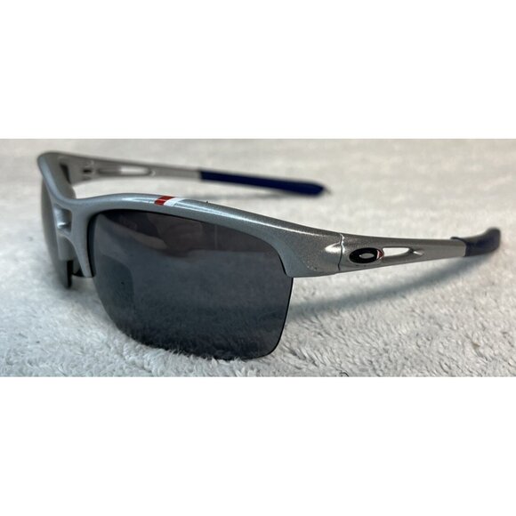 Oakley RPM Men's Sunglasses Silver Team USA Frames Black Iridium Lens 009205-17 - Picture 2 of 10